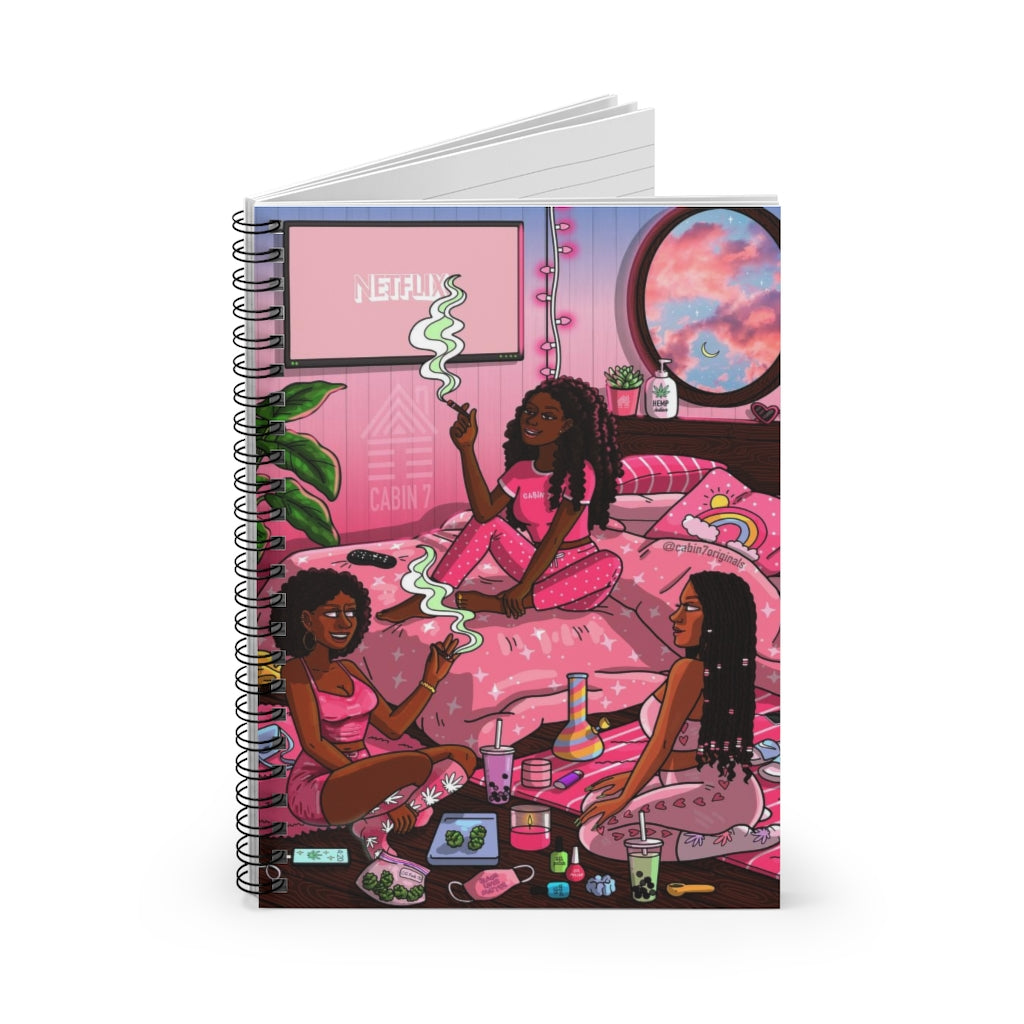 Strawberry Candy Spiral Notebook