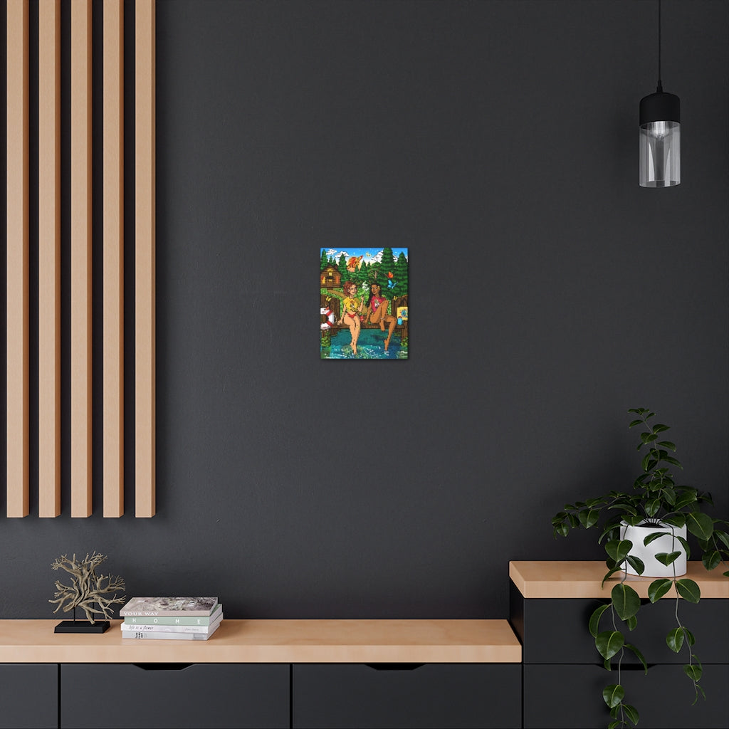 "July" Canvas Print