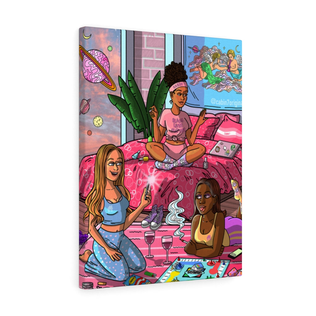 "Girls' Night" Canvas Print