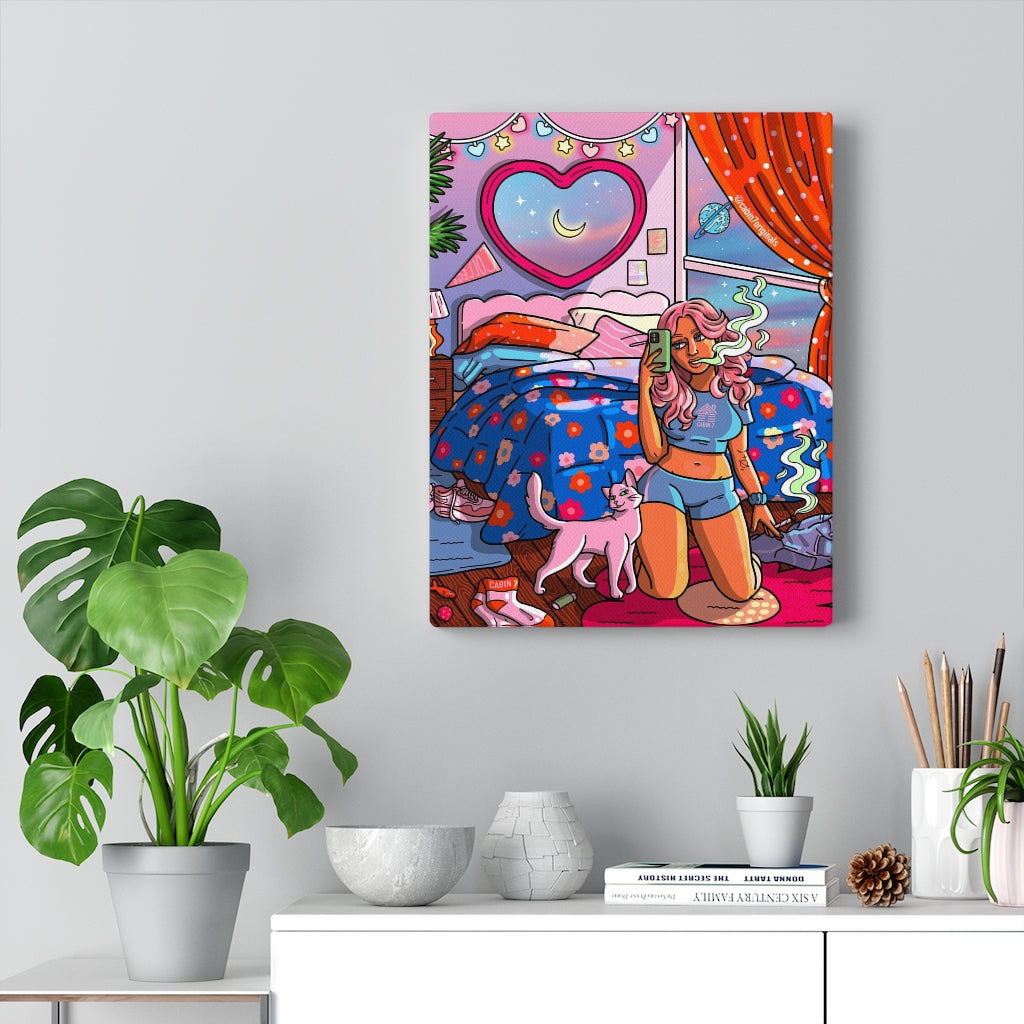 "Bubblegum" Canvas Print