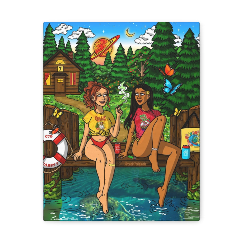 "July" Canvas Print
