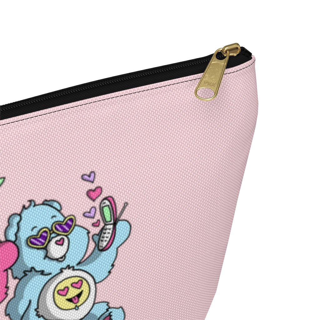 I Don't Care Zipper Pouch