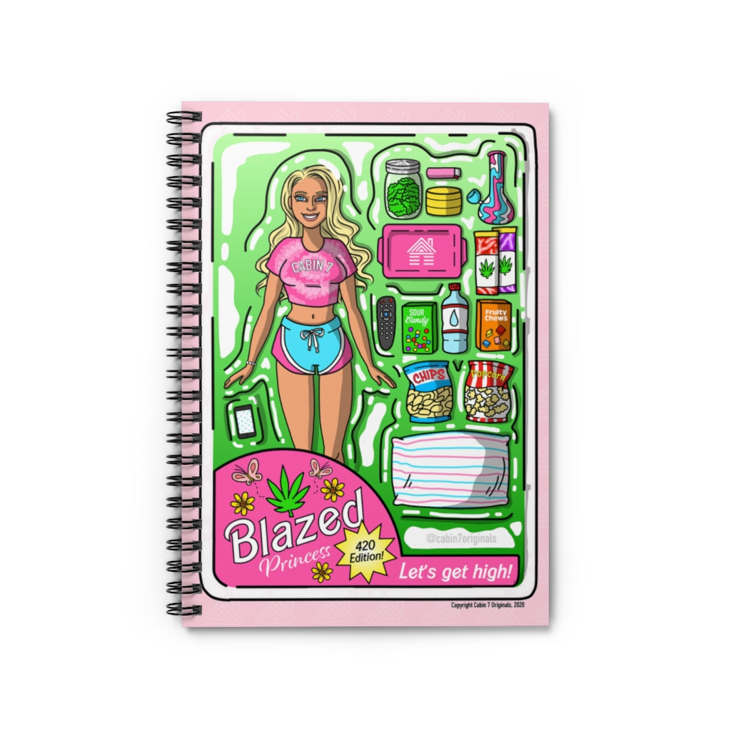 Blazed Princess (OG Blonde) Spiral Notebook