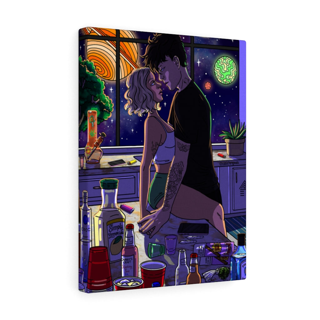 "Afterparty" Canvas Print