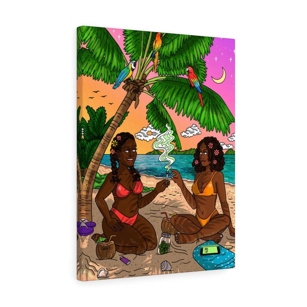 "Caribbean" Canvas Print