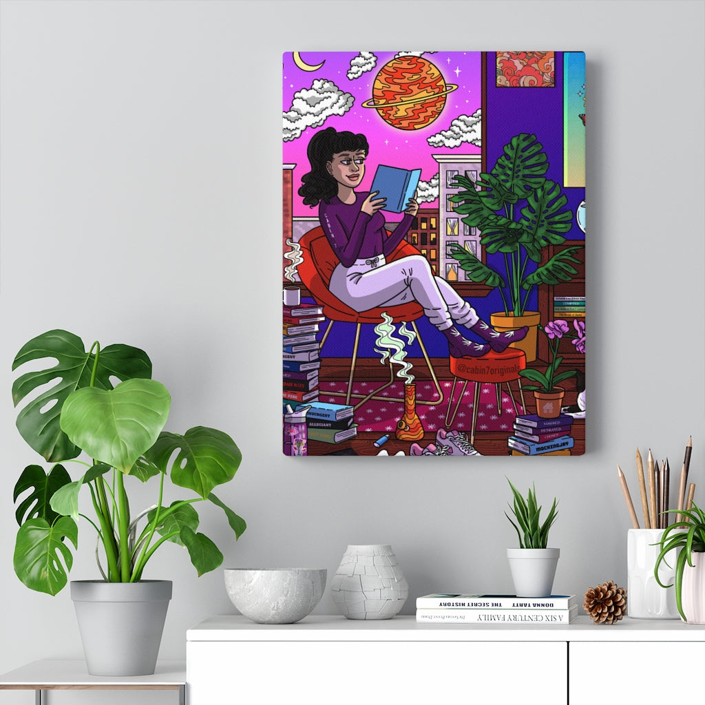 "Reading Nook" Canvas Print
