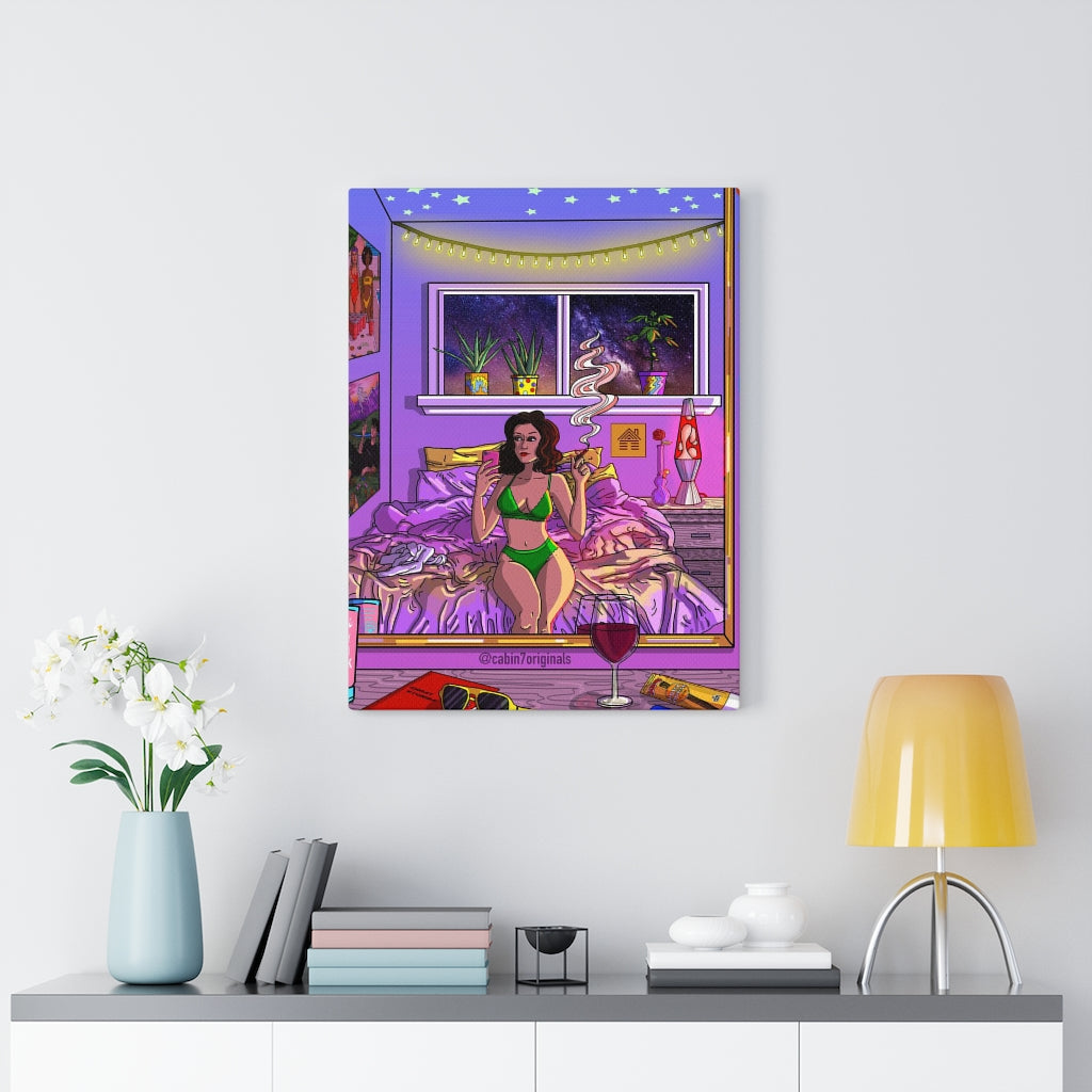 "Mirror Selfie" Canvas Print