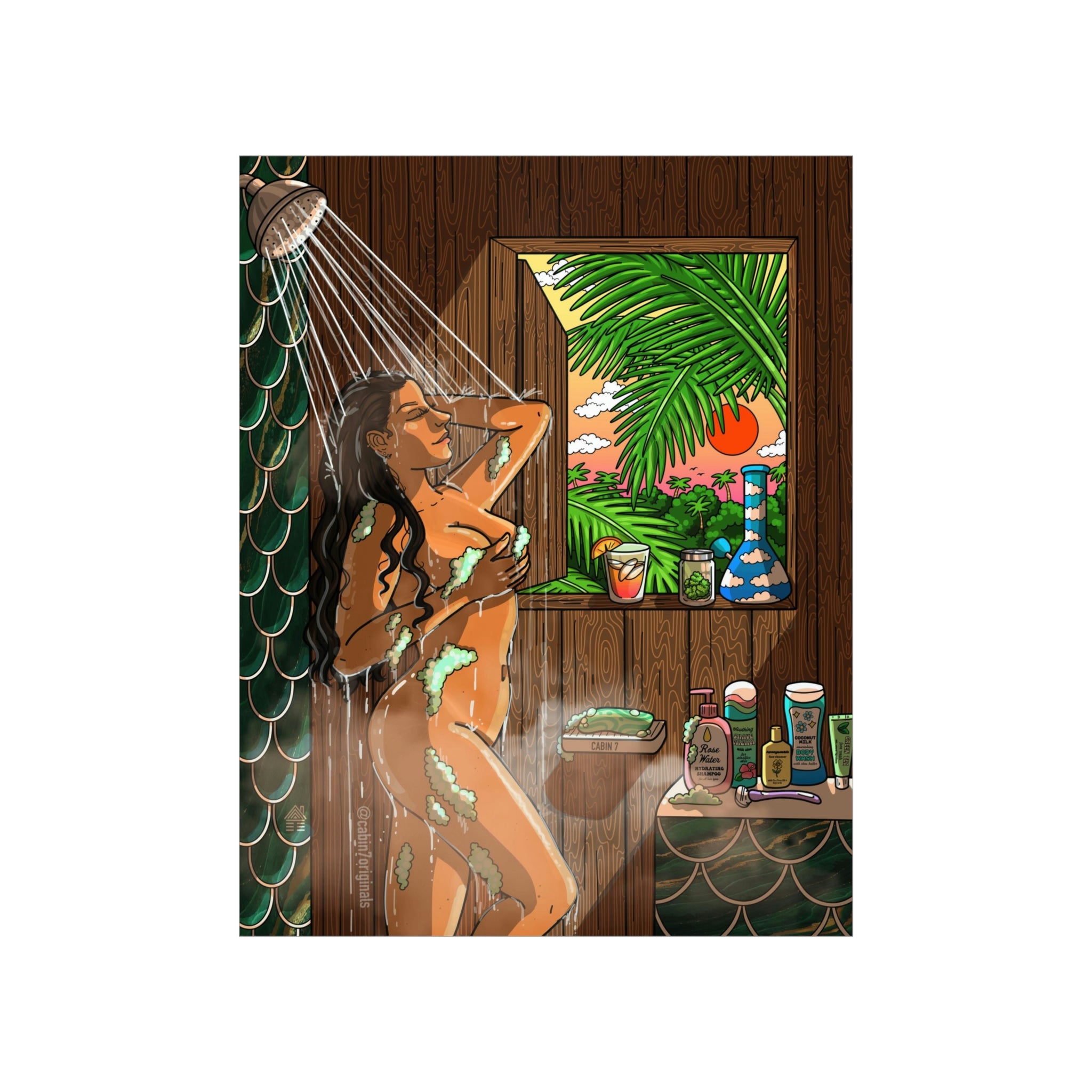 "Tropics" Poster Print