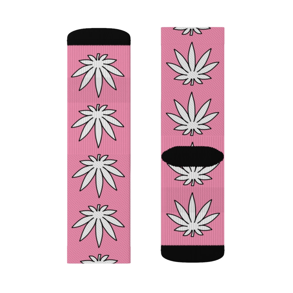 Lil' Leafy Socks - Bubblegum