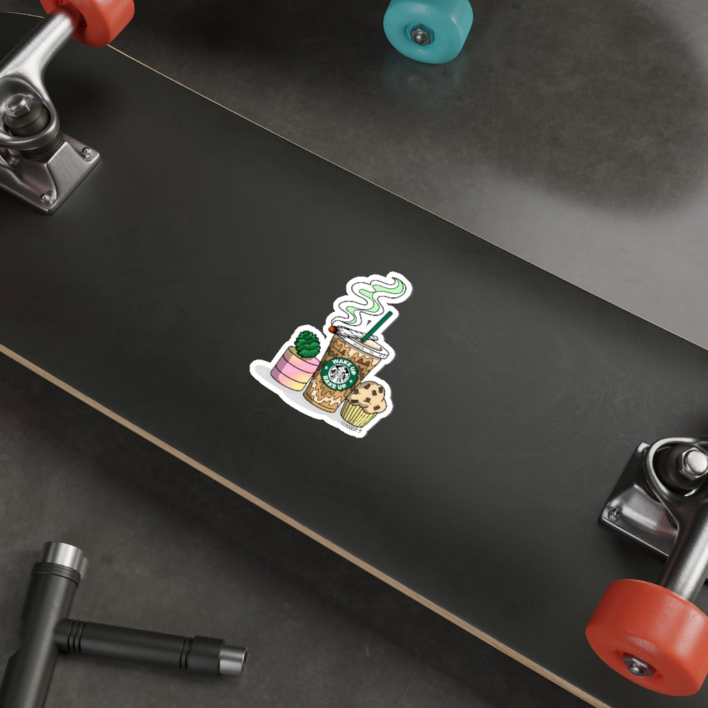 Wake & Bake Sticker