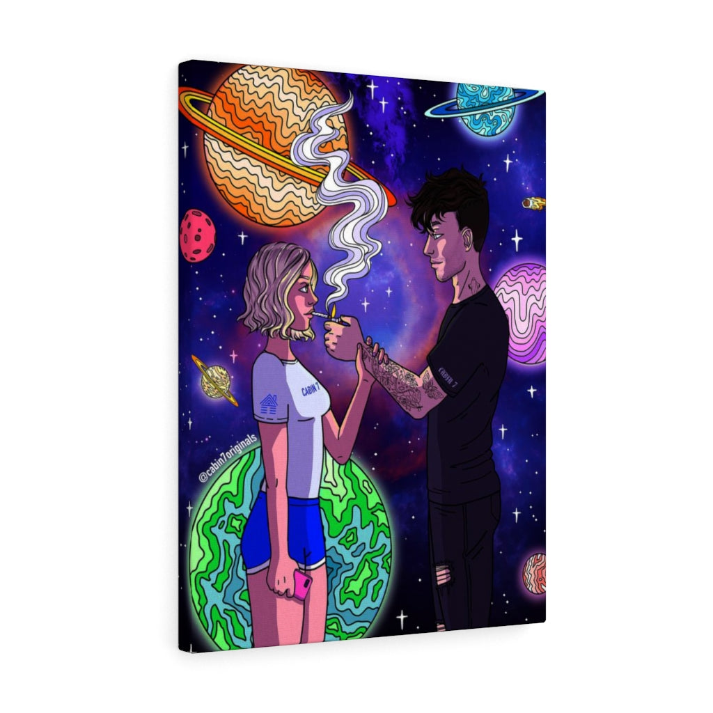 "Calev" Canvas Print