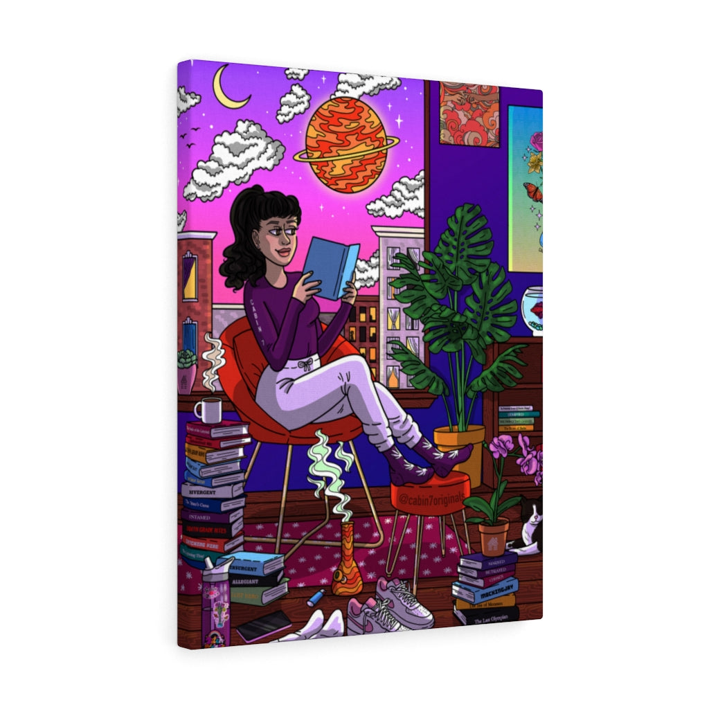 "Reading Nook" Canvas Print