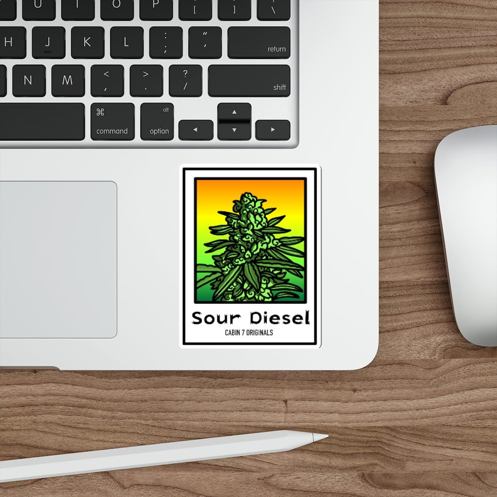 Sour Diesel Sticker