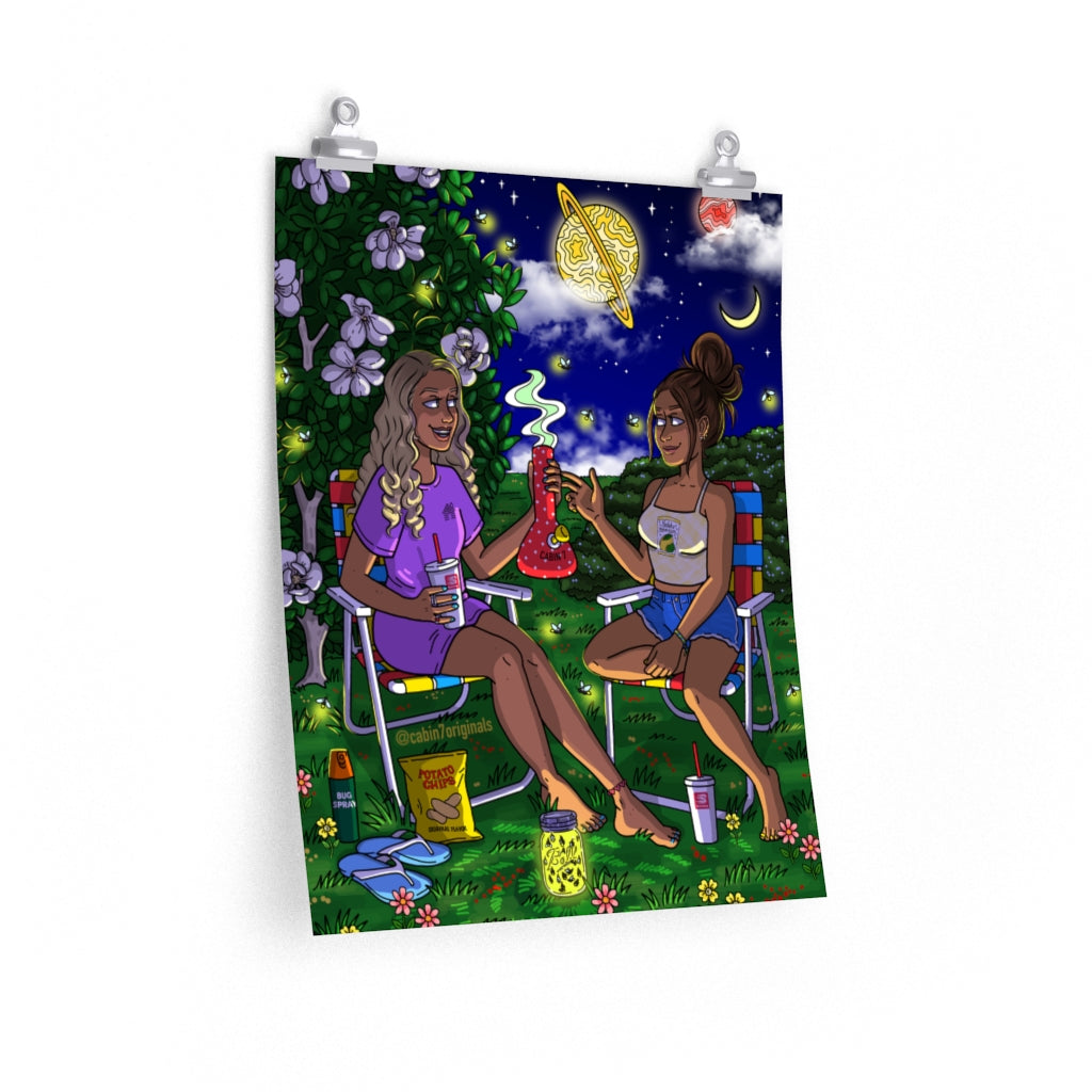 "Lightning Bugs" Poster Print