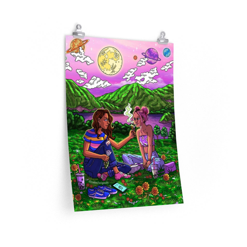 "Do You Wanna Get High?" Poster Print