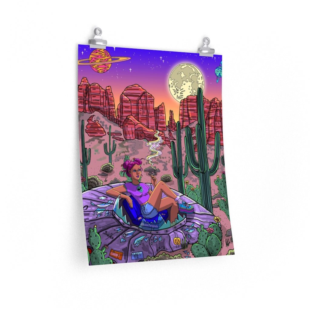 "Desert Dreams" Poster Print