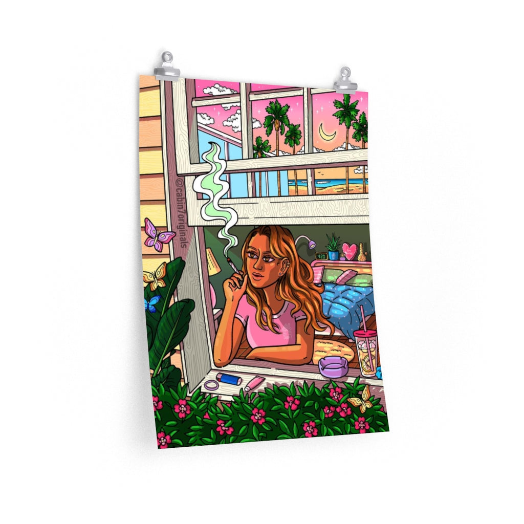 "Pink Lemonade" Poster Print