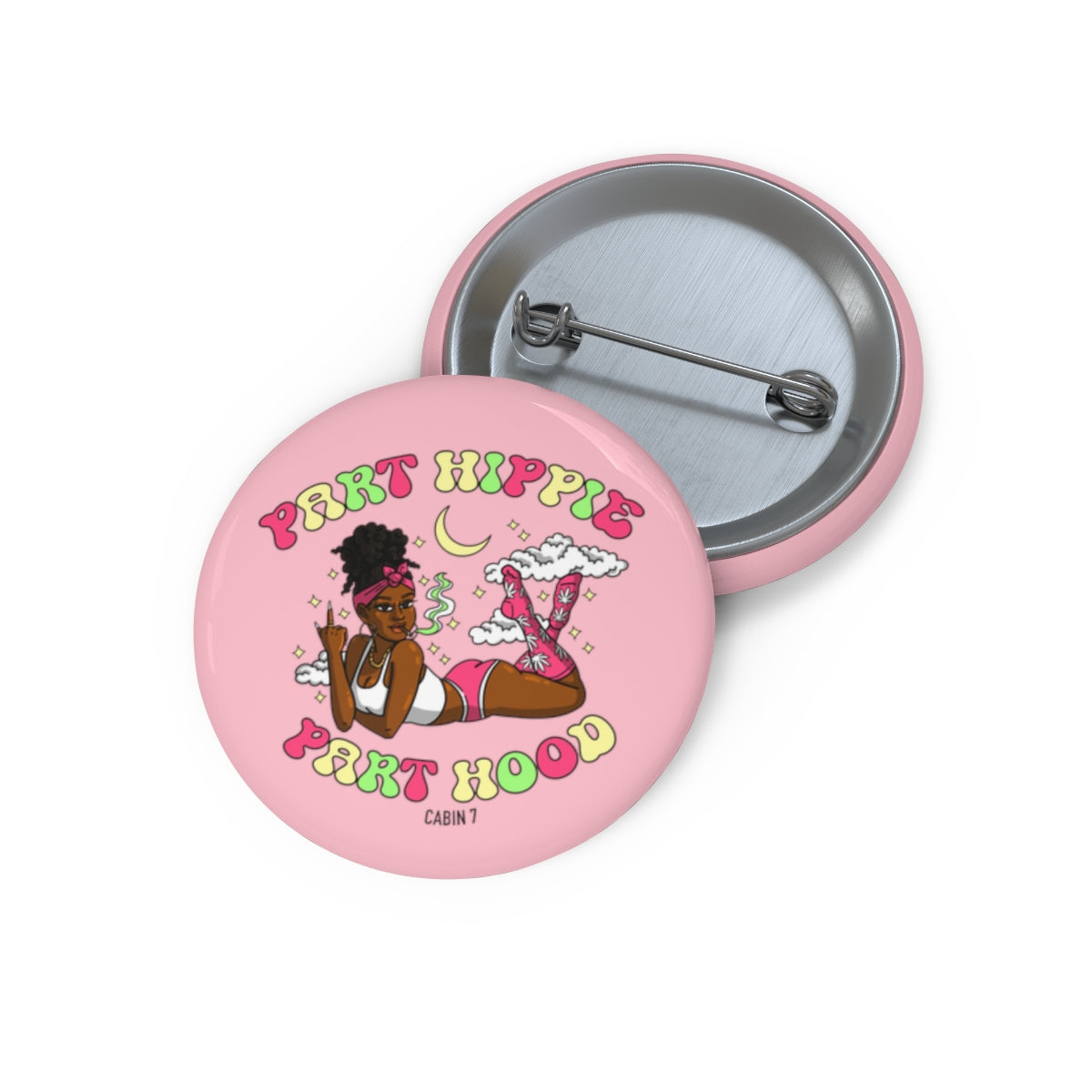 Part Hippie, Part Hood Pin