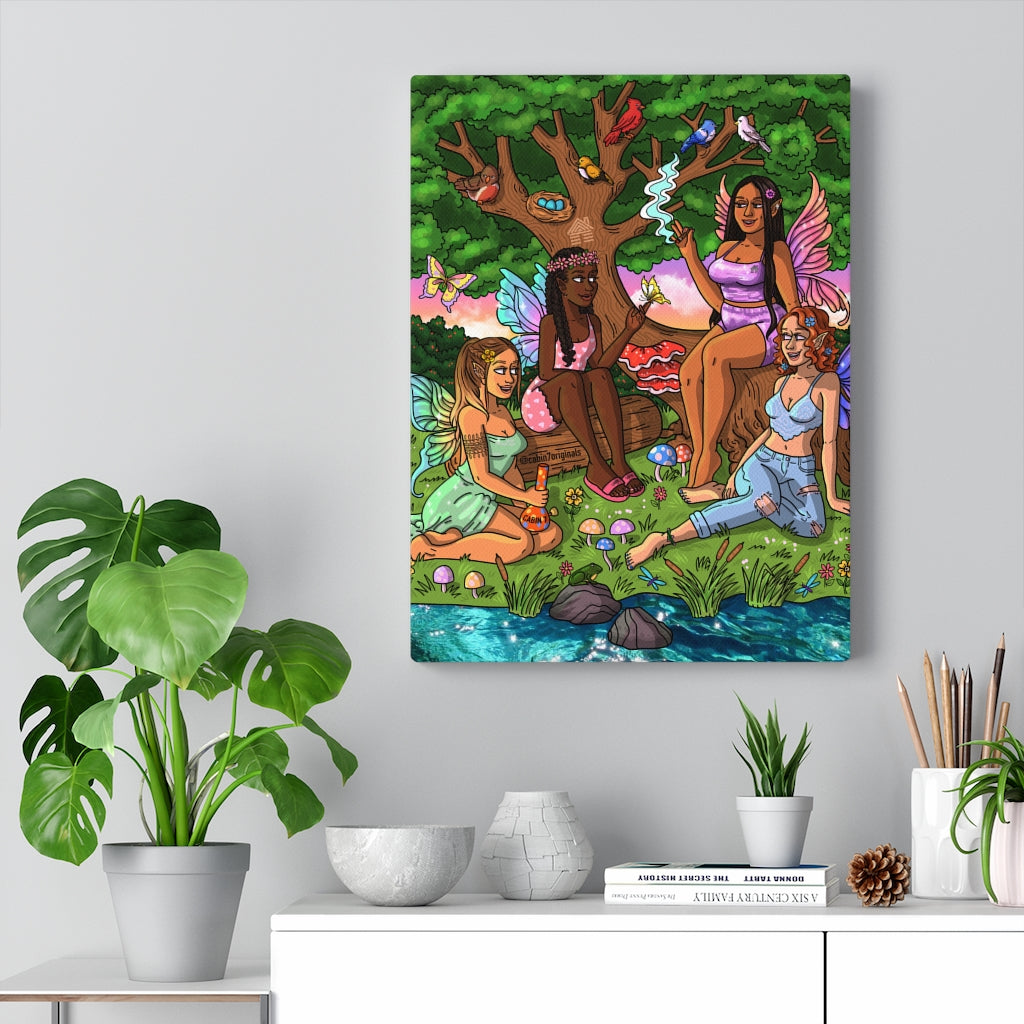 "Fae Folk" Canvas Print
