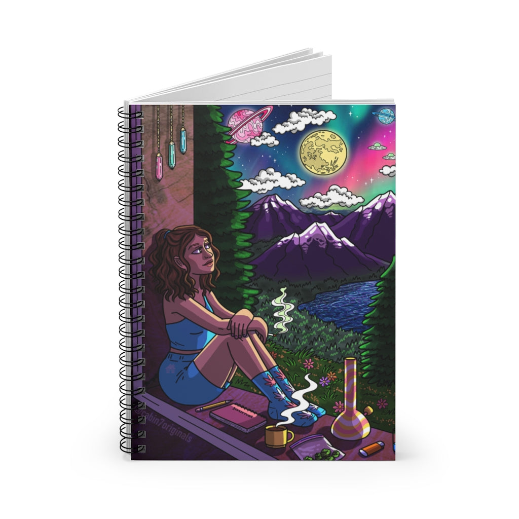 Moonlight Spiral Notebook