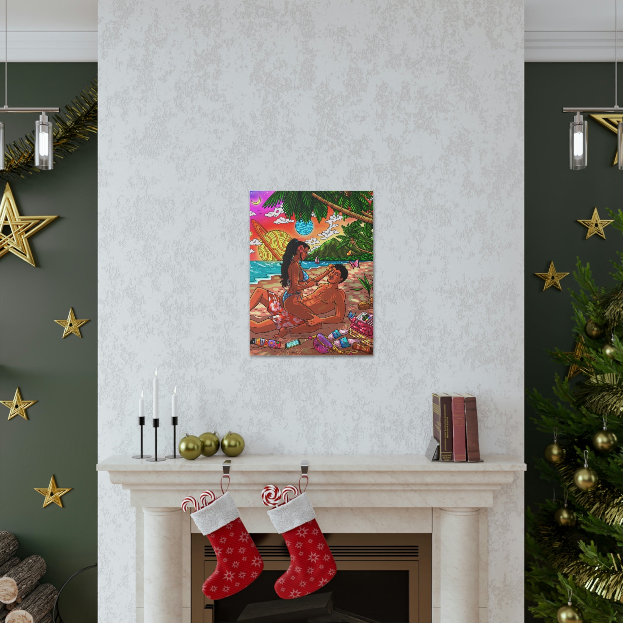 "Heatwaves" Canvas Print