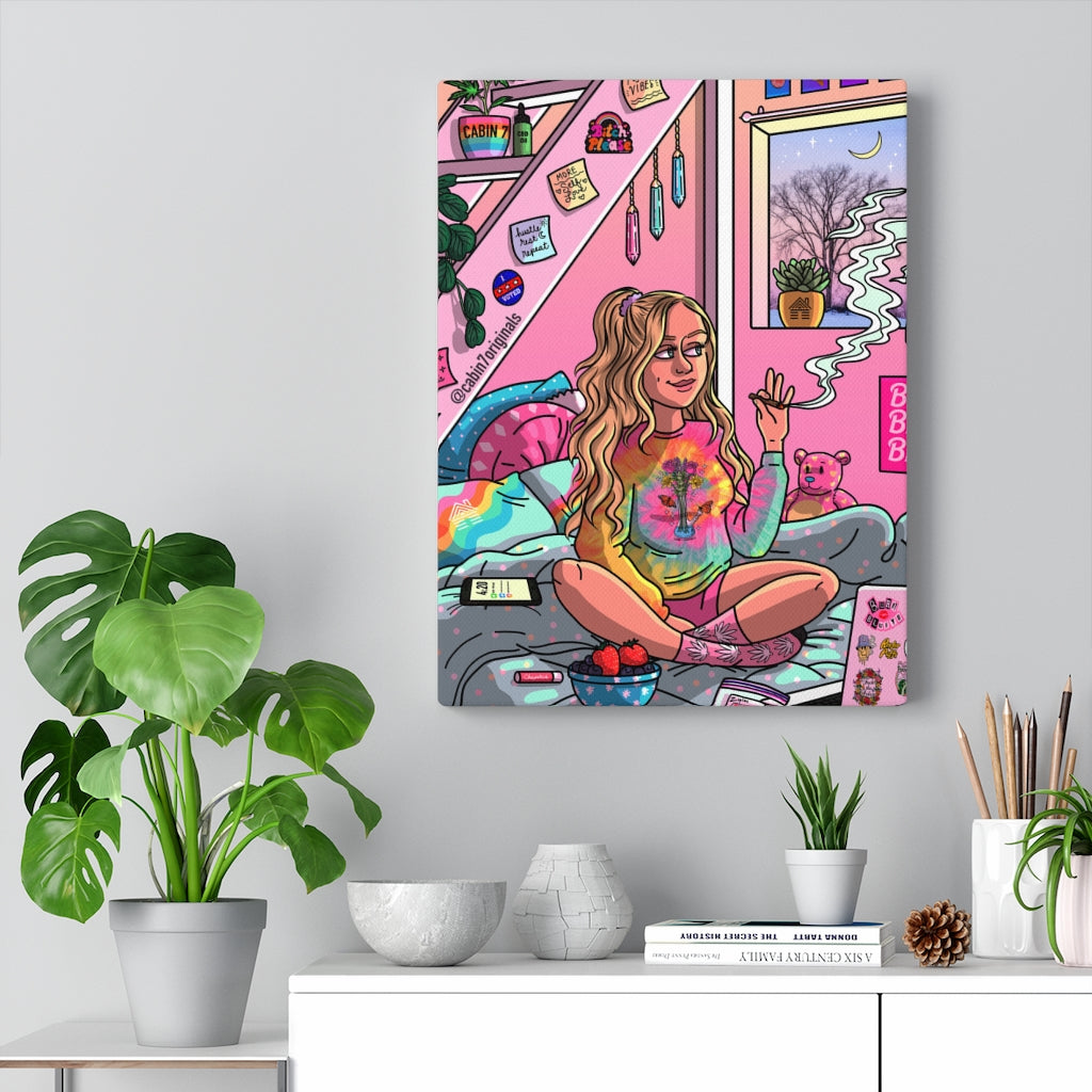 "Me Time" Canvas Print