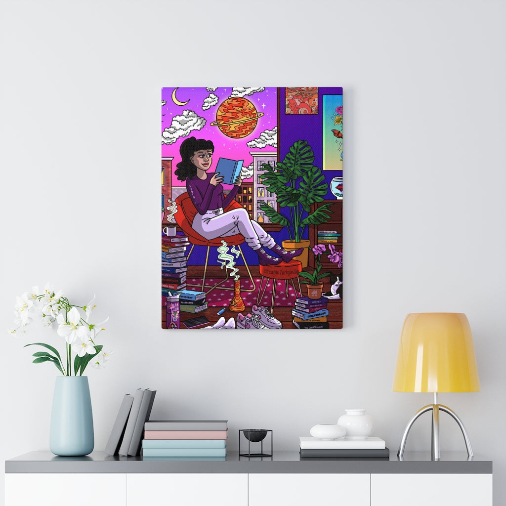"Reading Nook" Canvas Print