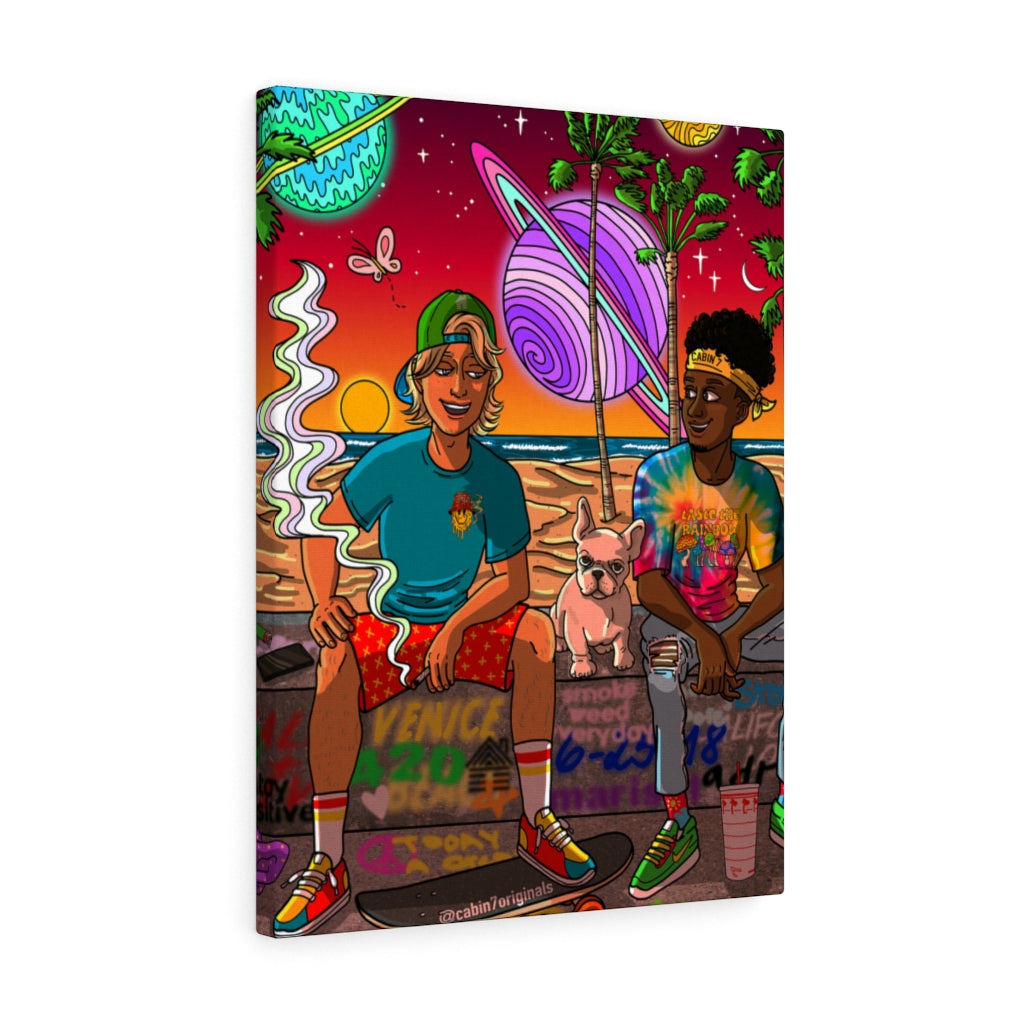 "Skater Boys" Canvas Print