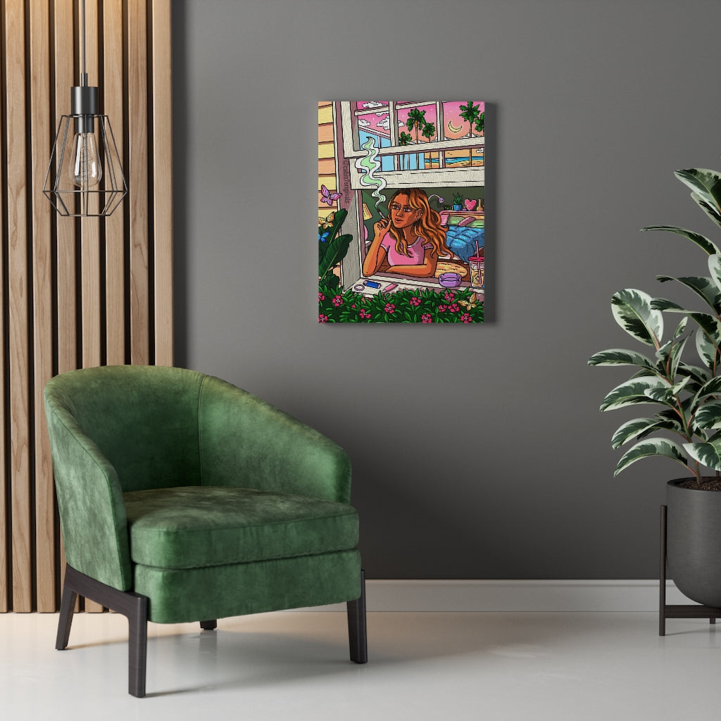 "Pink Lemonade" Canvas Print
