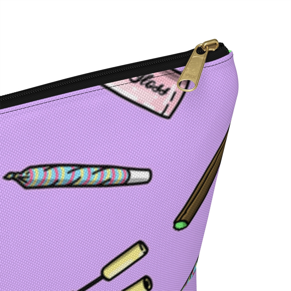 Blazed & Boujee Zipper Pouch
