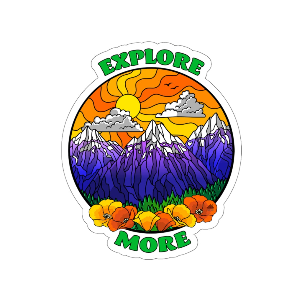 Explore More Sticker