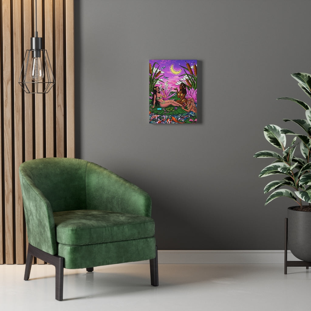 "Water Lilies" Canvas Print