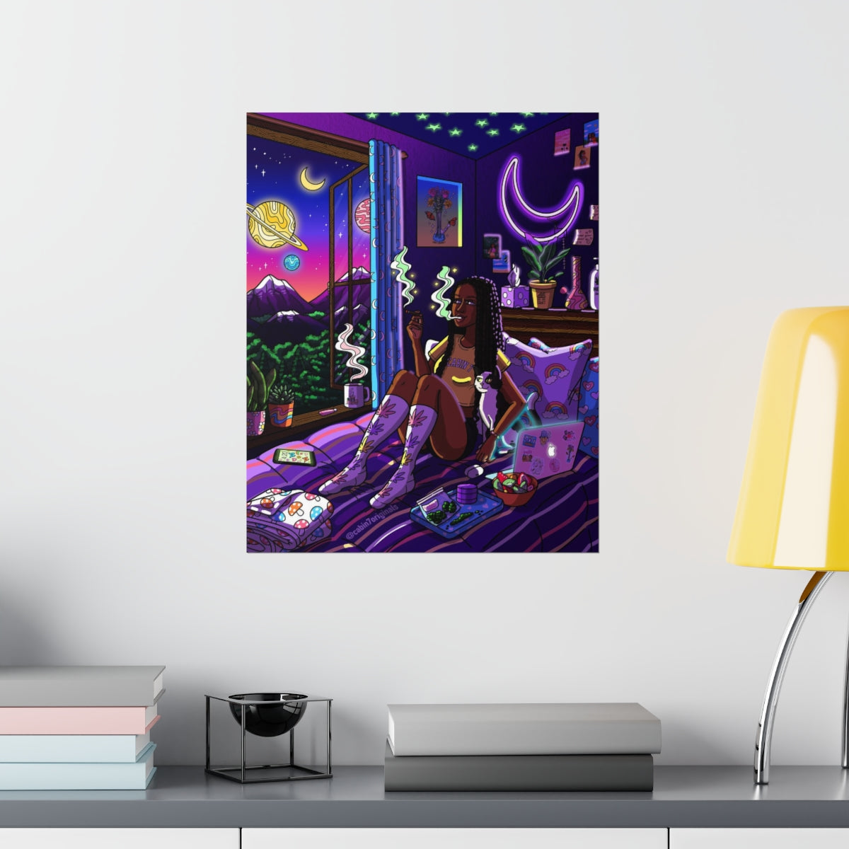 "Luna" Poster Print