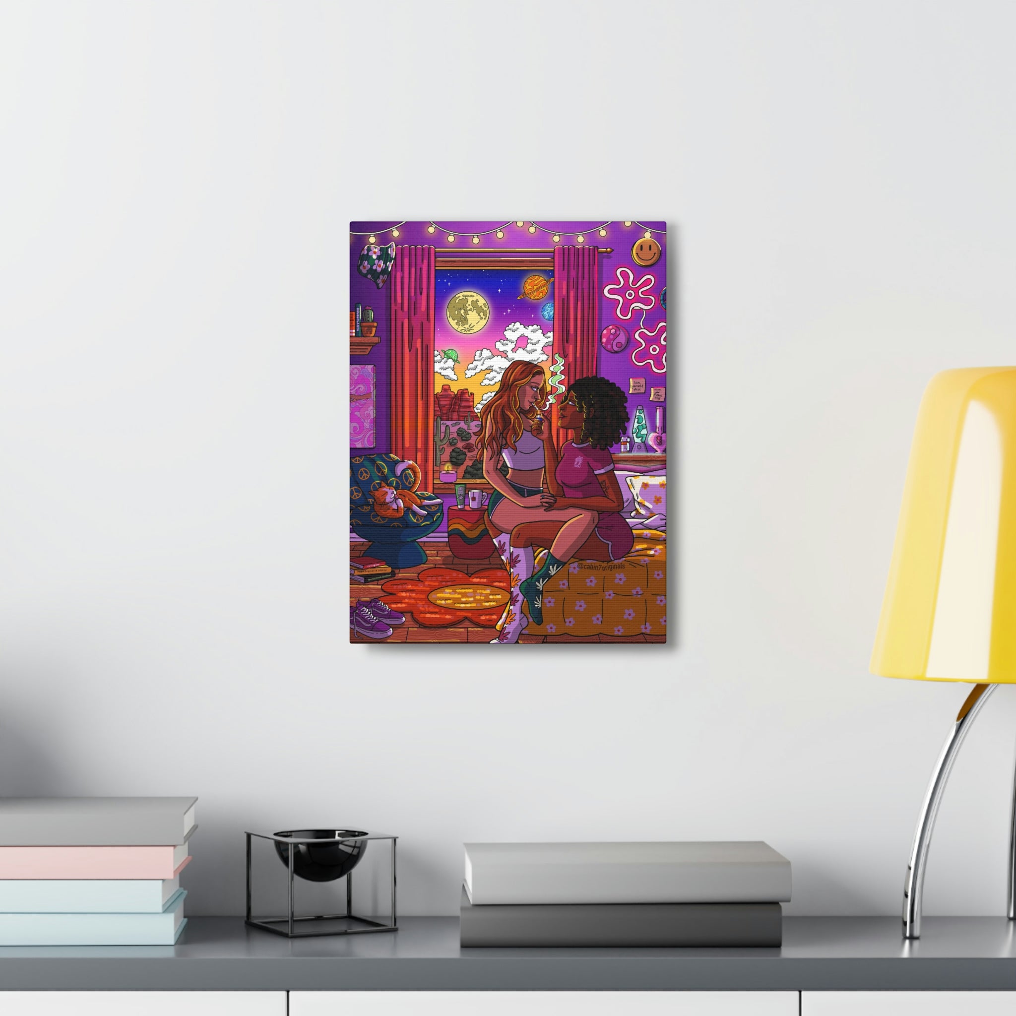"Electric Feel" Canvas Print