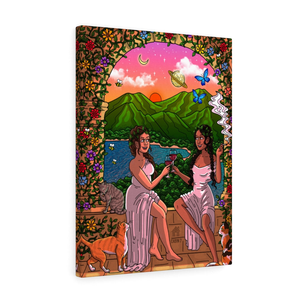 "Mediterranean" Canvas Print