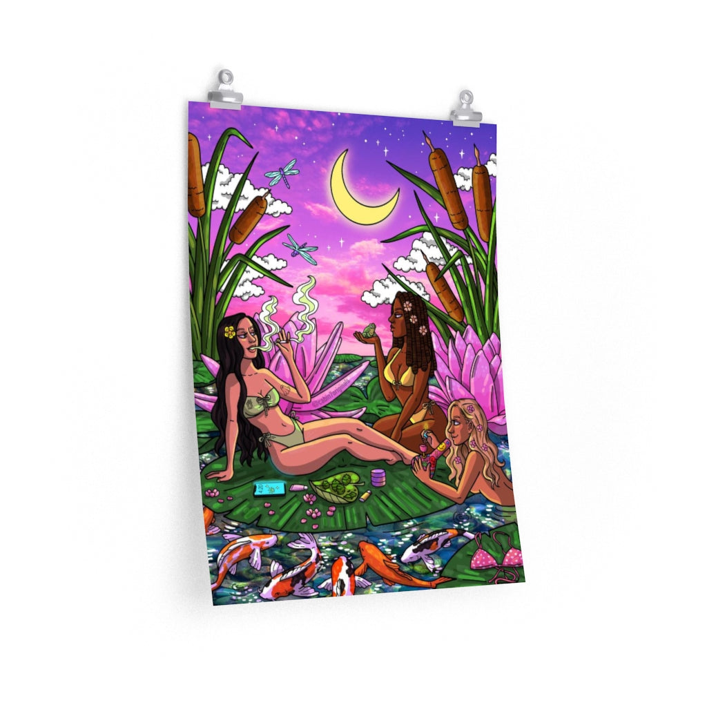 "Water Lilies" Poster Print