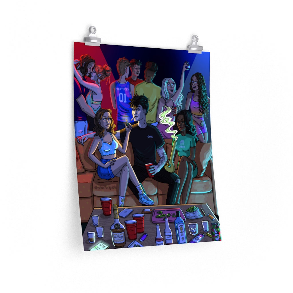 "House Party" Poster Print