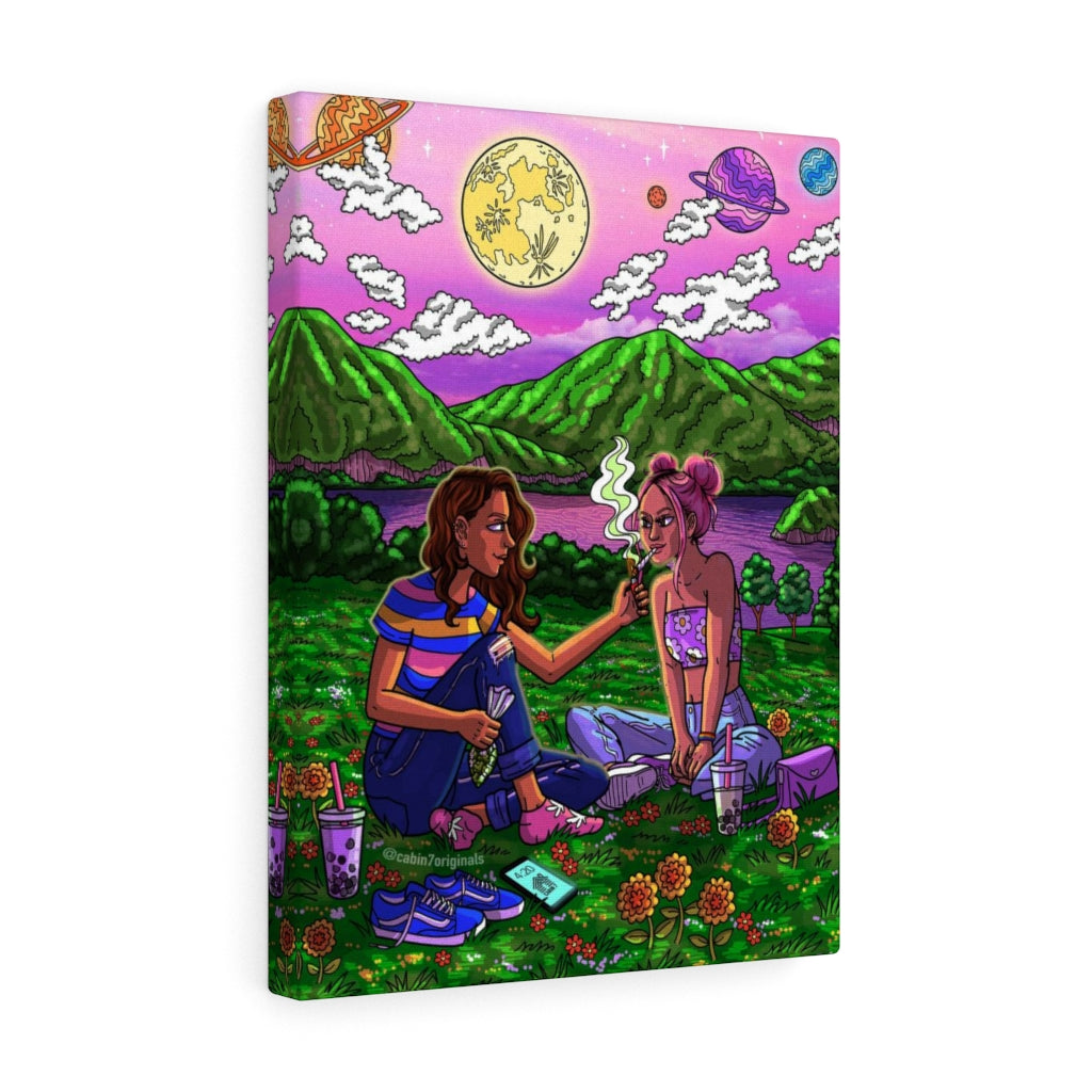 "Do You Wanna Get High?" Canvas Print