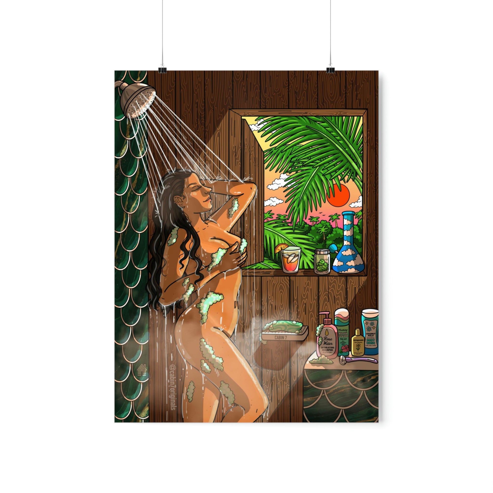 "Tropics" Poster Print