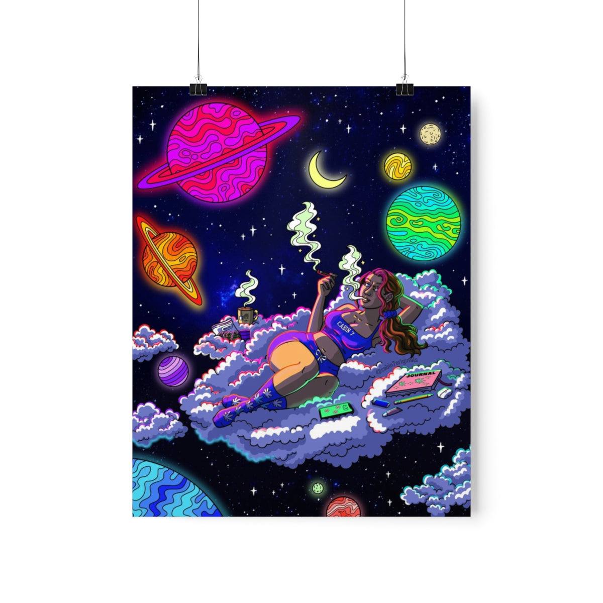 "On My Own" Poster Print