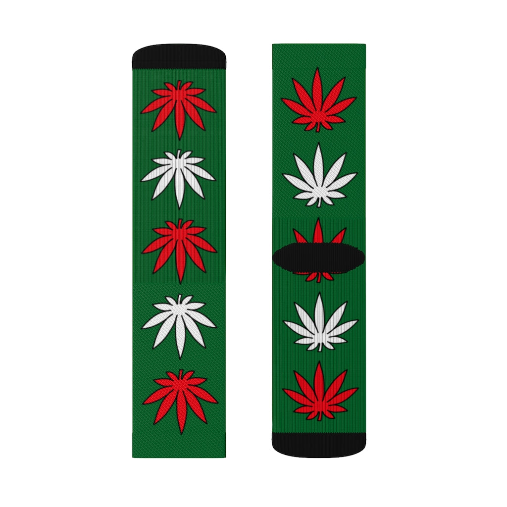 Lil' Leafy Socks - December