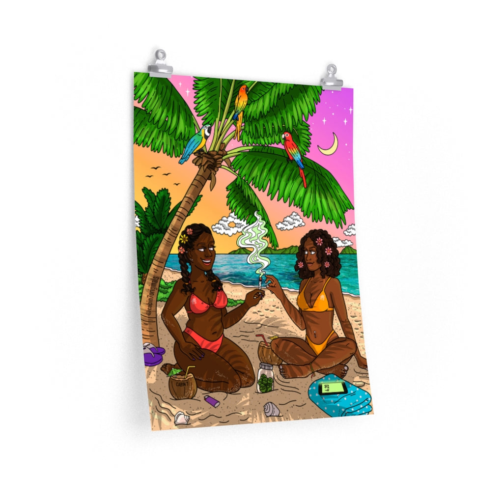 "Caribbean" Poster Print