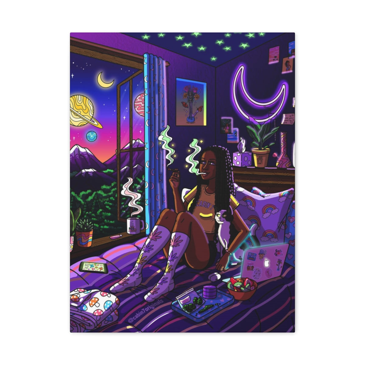 "Luna" Canvas Print