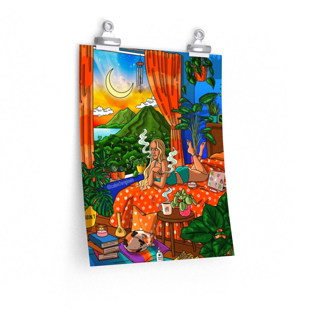 "Hawaiian Haze" Poster Print