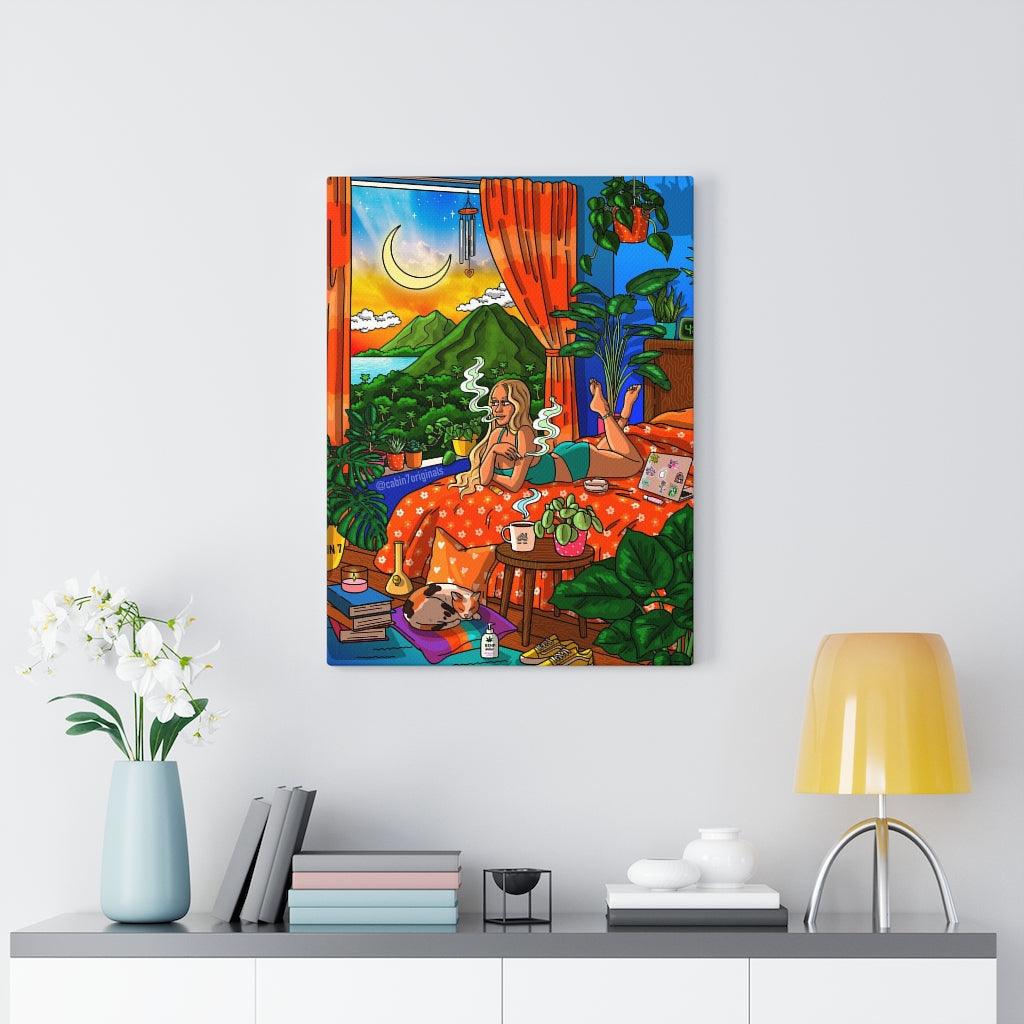 "Hawaiian Haze" Canvas Print