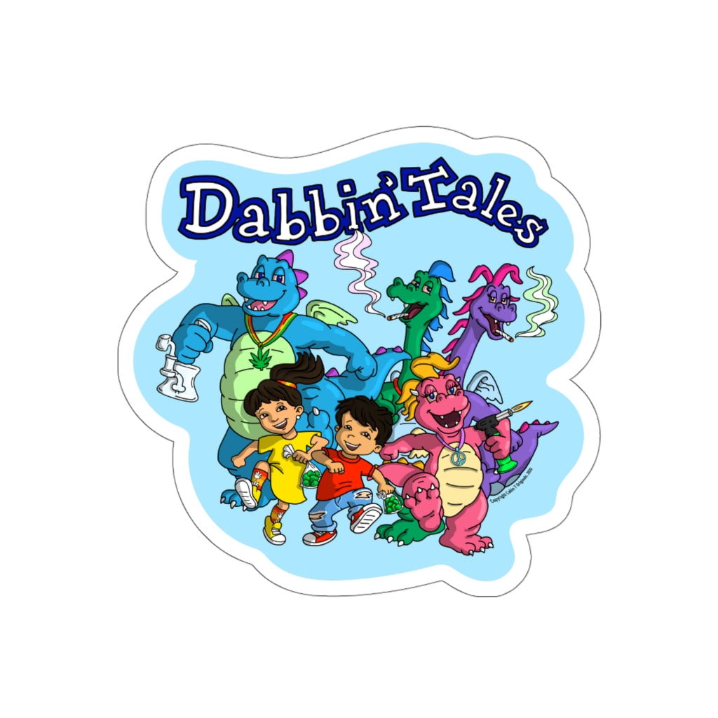 Dabbin' Tales Sticker