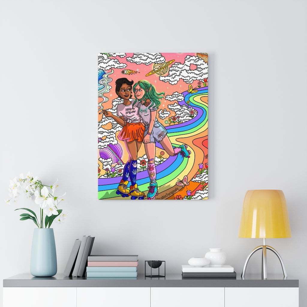 "Rainbows" Canvas Print