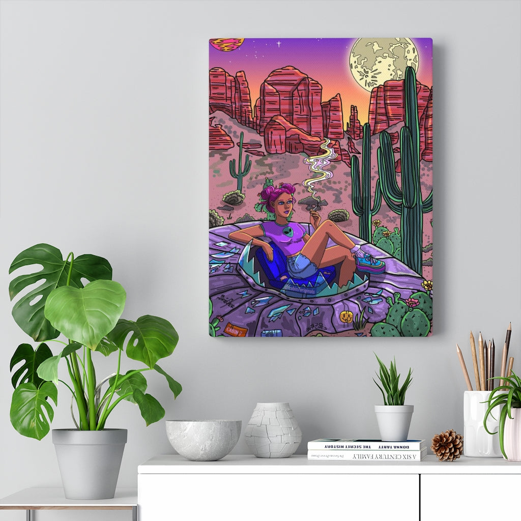 "Desert Dreams" Canvas Print
