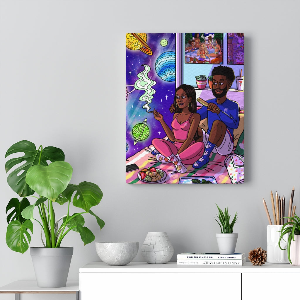 "Quality Time" Canvas Print