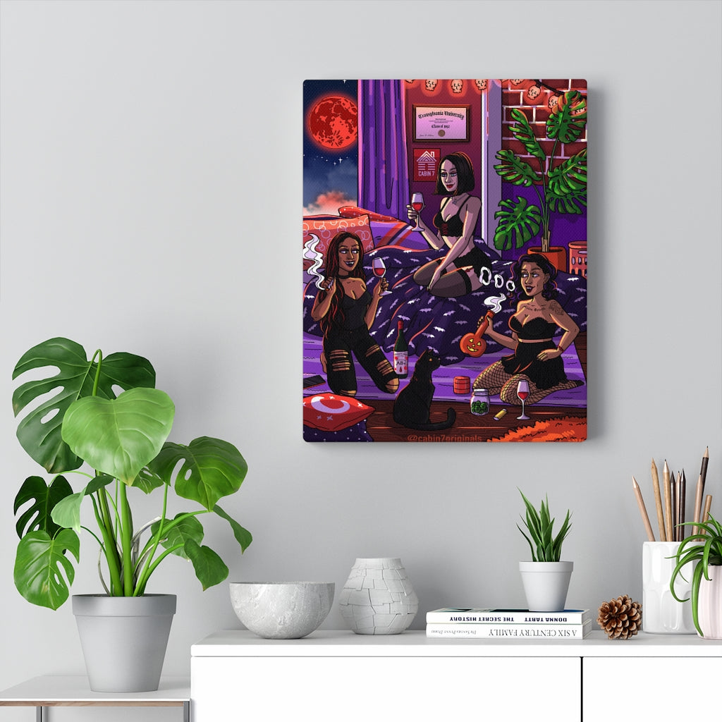 "Blood Moon" Canvas Print